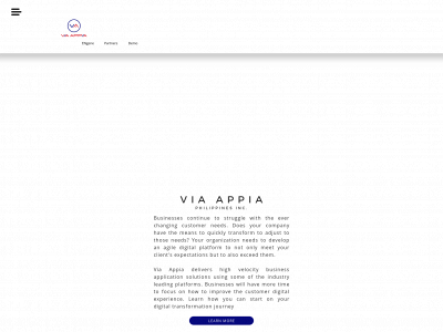 via-appia.ph snapshot