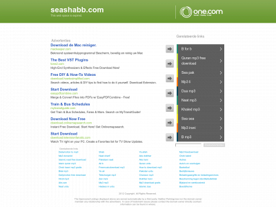 seashabb.com snapshot