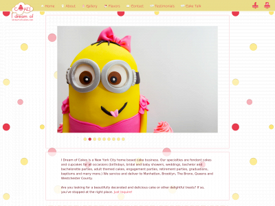 idreamofcakes.net snapshot