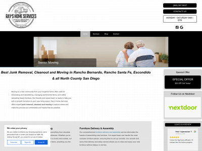 rayshomeservices.com snapshot