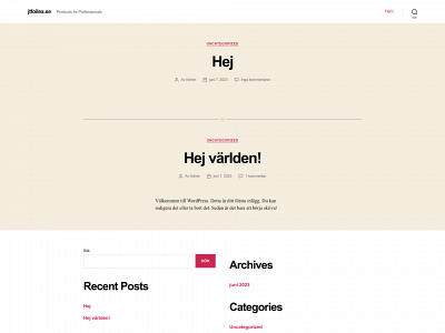 jtfoilex.se snapshot