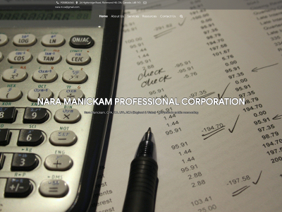 naramcpa.ca snapshot