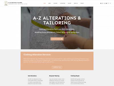az-alterations.com snapshot