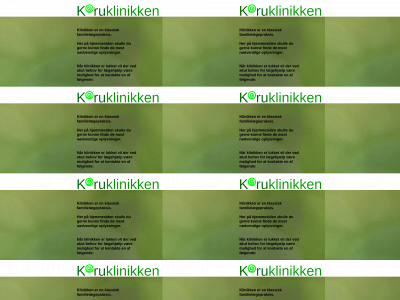 koruklinikken.dk snapshot