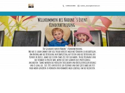 event-kinderbetreuung-nadine.at snapshot