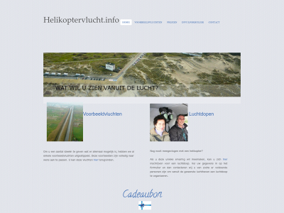 helikoptervlucht.info snapshot