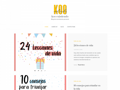 kooexistiendo.com snapshot
