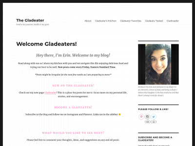 thegladeater.com snapshot
