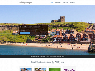 whitby-cottages.com snapshot