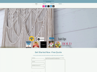 truebluemaids.com snapshot