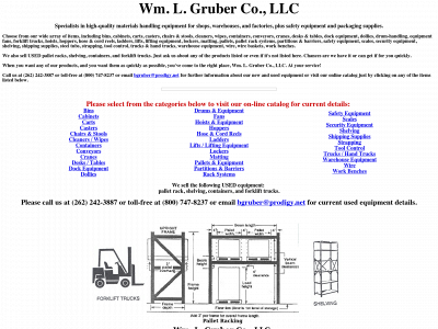 wmlgruber.com snapshot