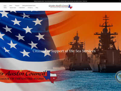 navyleagueaustin.org snapshot