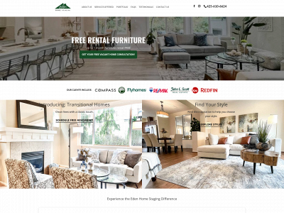 edenhomestaging.com snapshot