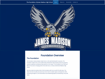 jmhsfoundation.org snapshot