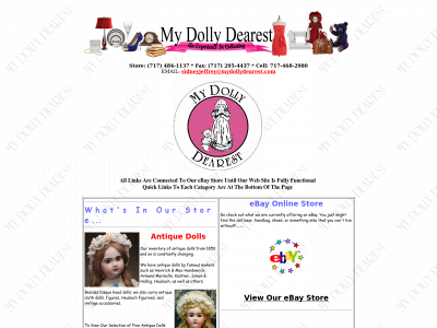 mydollydearest.com snapshot