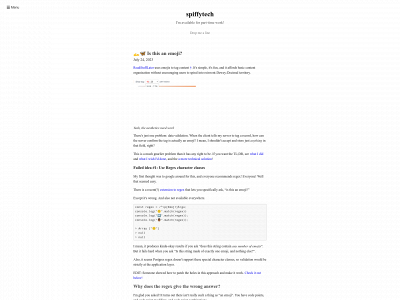 spiffy.tech snapshot
