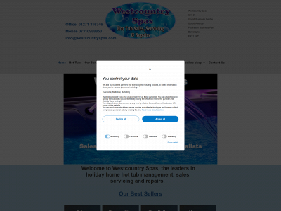 westcountryspas.co.uk snapshot