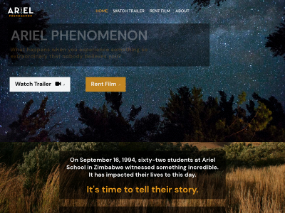 arielphenomenon.com snapshot