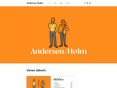 andersenholm.com snapshot