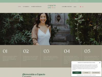 espaciocrearte.com snapshot