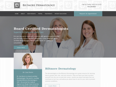 biltmoredermatology.com snapshot
