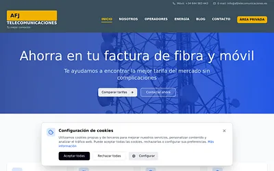 afjtelecomunicaciones.es snapshot