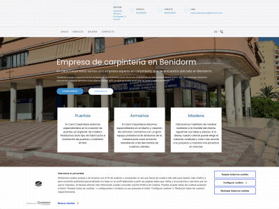 www.cervicarpinteros.es snapshot