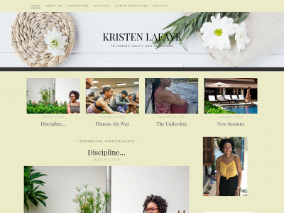 kristenlafaye.com snapshot