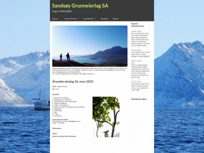 sandsoygrunneierlag.com snapshot