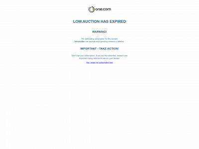 low.auction snapshot