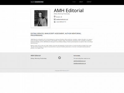 amheditorial.co.uk snapshot