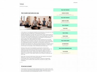 start-yoga.be snapshot