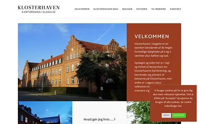 klosterhavenslagelse.dk snapshot