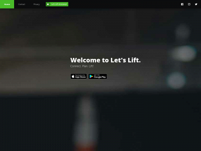 letsliftapp.com snapshot