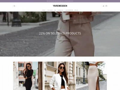 varemessen.dk snapshot