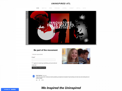 www.uninspiredatl.com snapshot