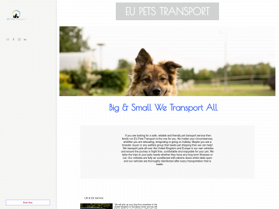 eupetstransport.com snapshot