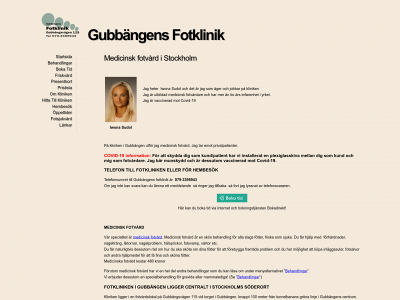 gubbangensfotklinik.se snapshot