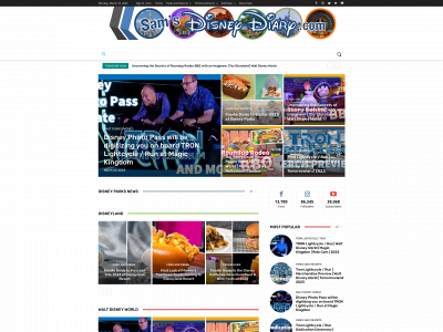 samsdisneydiary.com snapshot