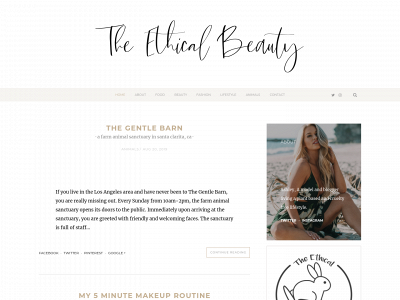 theethicalbeauty.com snapshot