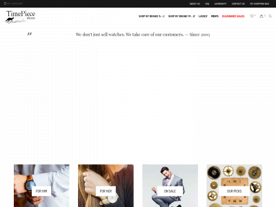 timepiecestore.com.au snapshot
