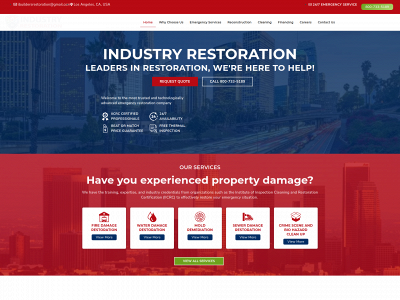 industryrestoration.com snapshot