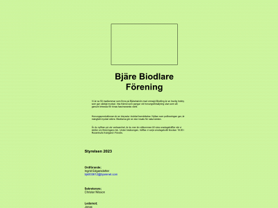 bjarebiodlareforening.se snapshot