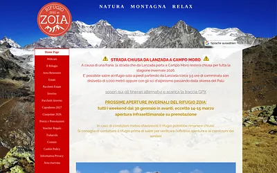 rifugiozoia.it snapshot