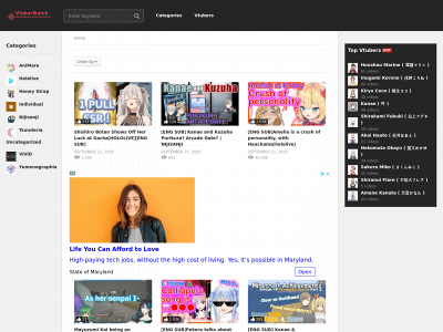 vtuber.watch snapshot