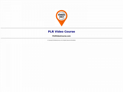 plrvideocourse.com snapshot