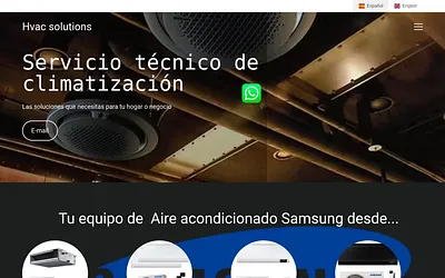 hvacsolutions.es snapshot