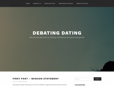 debatingdating.com snapshot