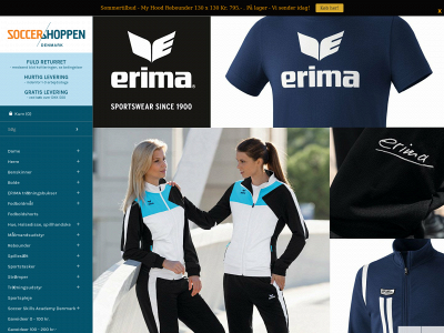 soccershoppen.dk snapshot
