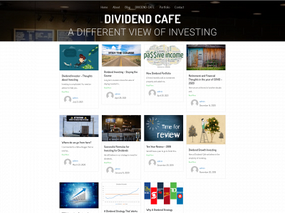 dividend-cafe.com snapshot
